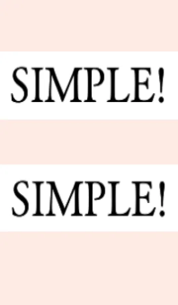 [LINE着せ替え] シンプルな着せかえ/ライトピンクの画像1