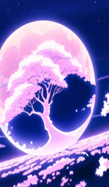 [LINE着せ替え] 冬のサクラ #CLGP715。の画像1