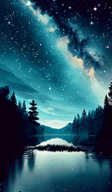 [LINE着せ替え] 穏やかな夜景の着せかえ/760の画像1