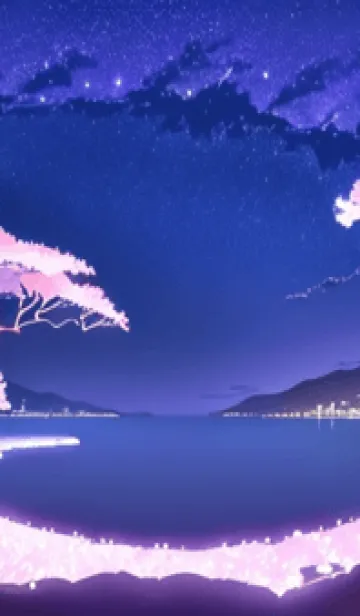 [LINE着せ替え] 冬のサクラ #CLGP714。の画像1