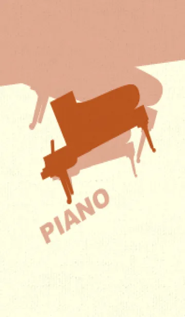 [LINE着せ替え] Piano CLR 代赭の画像1