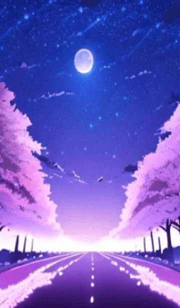 [LINE着せ替え] 冬のサクラ #BFHaO19。の画像1