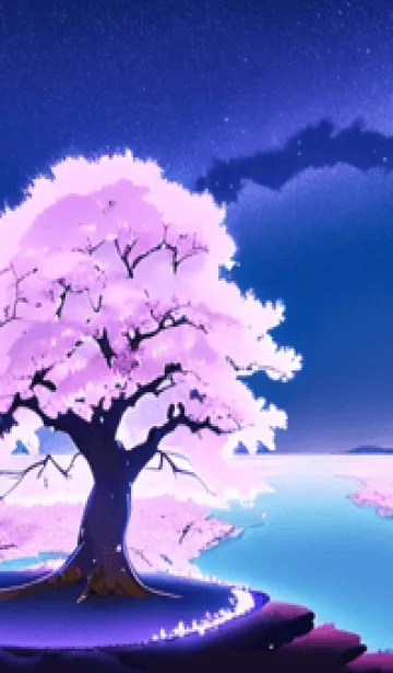 [LINE着せ替え] 冬のサクラ #BFHaO16。の画像1