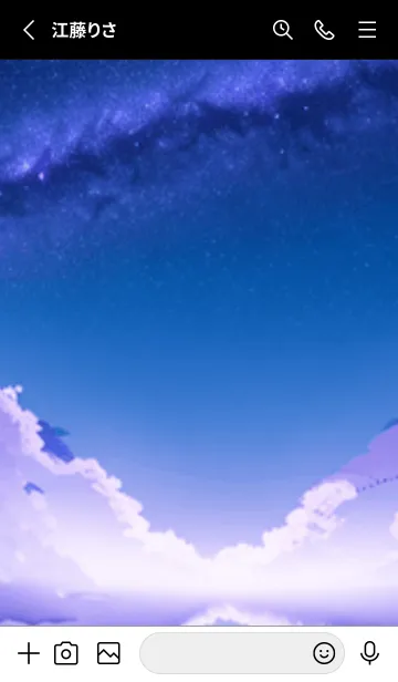 [LINE着せ替え] 冬のサクラ #BFHaO14。の画像2