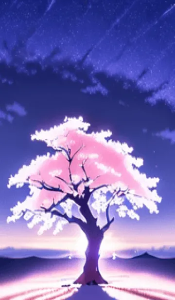 [LINE着せ替え] 冬のサクラ #BCJL412。の画像1