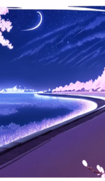 [LINE着せ替え] 冬のサクラ #BEUS01。の画像1