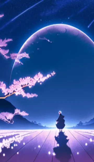 [LINE着せ替え] 冬のサクラ #BEUS025。の画像1