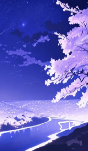 [LINE着せ替え] 冬のサクラ #BEUS022。の画像1