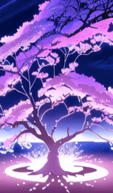 [LINE着せ替え] 冬のサクラ #BFHaO01。の画像1