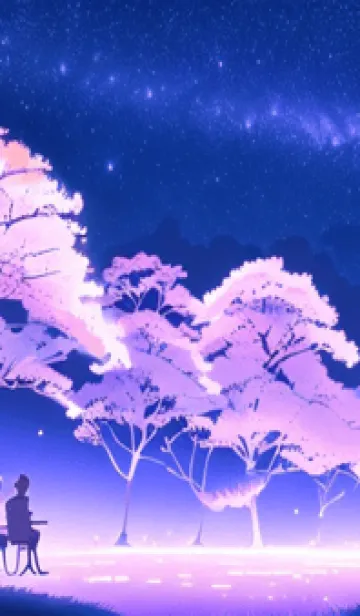 [LINE着せ替え] 冬のサクラ #BFHaO02。の画像1