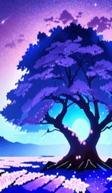 [LINE着せ替え] 冬のサクラ #BFHH02。の画像1