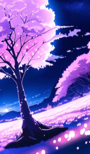 [LINE着せ替え] 冬のサクラ #CLGP201。の画像1