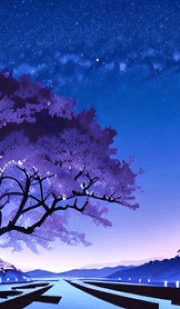 [LINE着せ替え] 冬のサクラ #CLGP207。の画像1