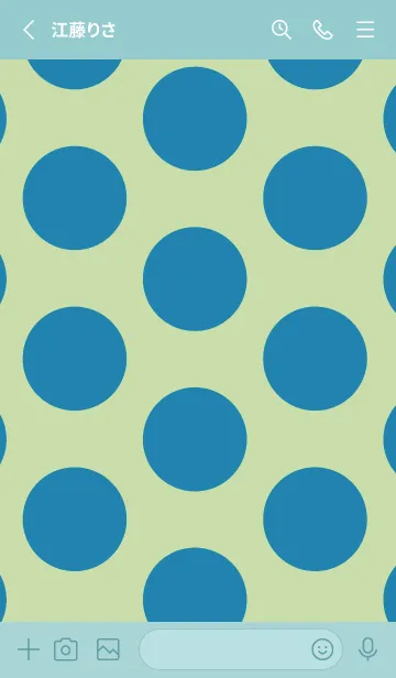 [LINE着せ替え] ドット _24の画像2