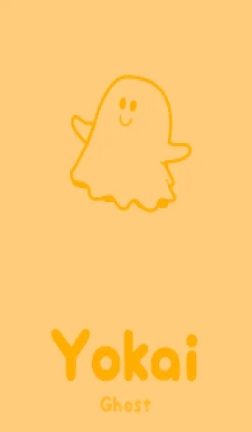 [LINE着せ替え] 妖怪 ゴースト ジョーンドナープルの画像1