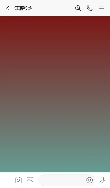 [LINE着せ替え] マルーン★くすみグリーン.TKCの画像2