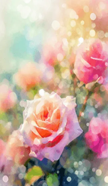 [LINE着せ替え] 薔薇(バラ)の花の着せかえ(R2686)の画像1