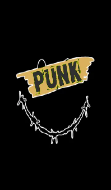 [LINE着せ替え] パンク スマイル 14の画像1