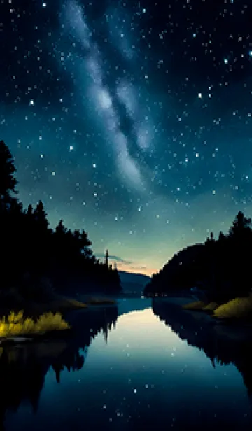 [LINE着せ替え] 穏やかな夜景の着せかえ/770の画像1