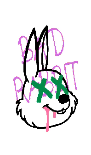 [LINE着せ替え] バッド ラビット 310の画像1