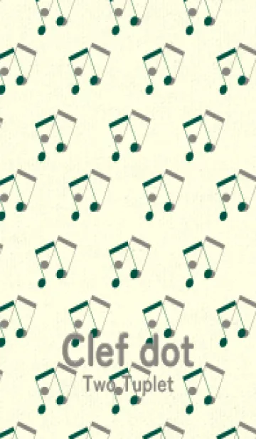 [LINE着せ替え] 2連符柄  鉄色の画像1