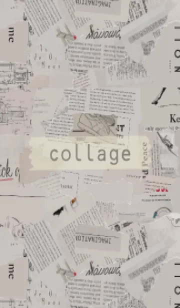 [LINE着せ替え] collage art 84の画像1