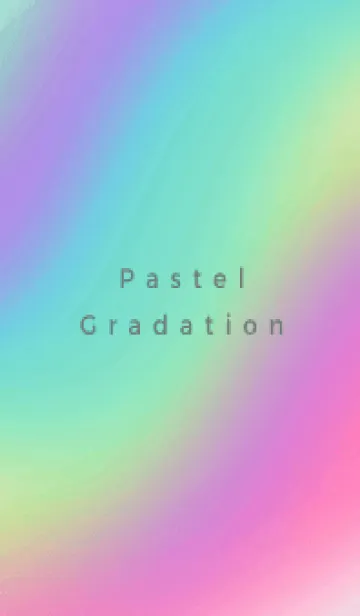 [LINE着せ替え] パステル グラデーション 15の画像1