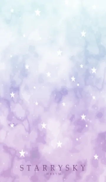 [LINE着せ替え] STARRY SKY -PURPLE- 25の画像1