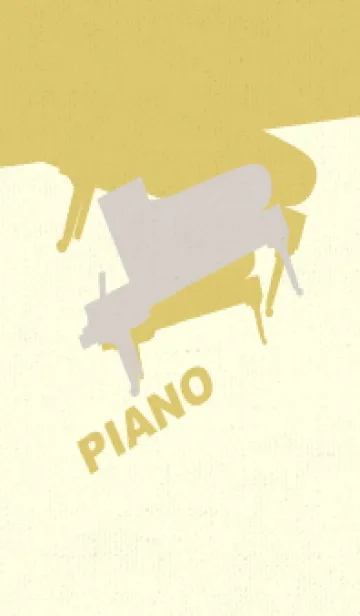 [LINE着せ替え] Piano CLR オーキッドホワイトの画像1