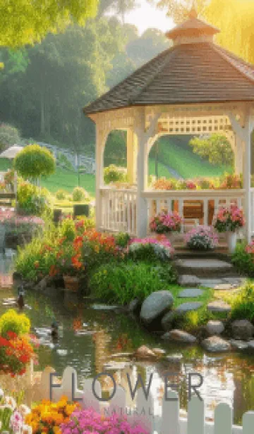 [LINE着せ替え] FLOWER GARDEN -Beautiful-55の画像1