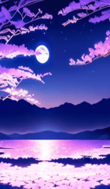 [LINE着せ替え] 冬のサクラ #CMIJ110。の画像1