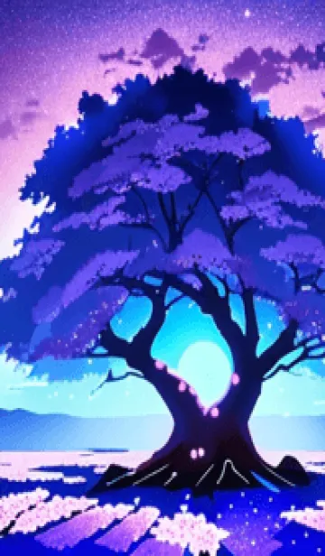 [LINE着せ替え] 冬のサクラ #CMIJ12。の画像1