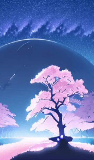 [LINE着せ替え] 冬のサクラ #CMIJ214。の画像1