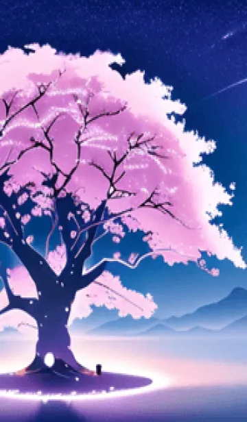 [LINE着せ替え] 冬のサクラ #CMIJ29。の画像1