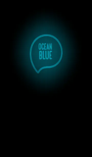 [LINE着せ替え] Neon Ocean Blue  Theme V7 (JP)の画像1