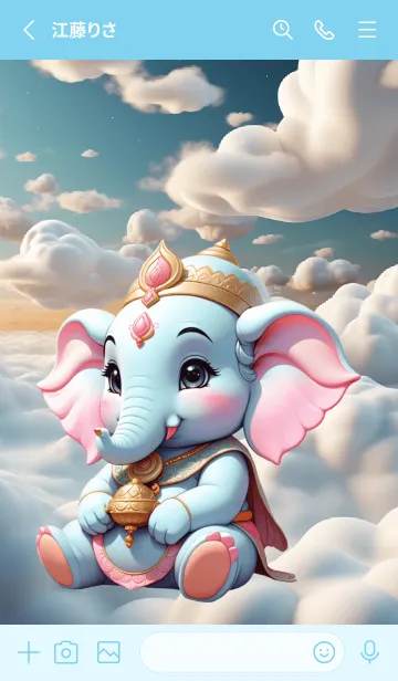 [LINE着せ替え] Ganesha All wishes  Theme (JP)の画像2