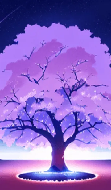 [LINE着せ替え] 冬のサクラ #CMIJ27。の画像1