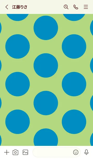 [LINE着せ替え] ドット _25の画像2