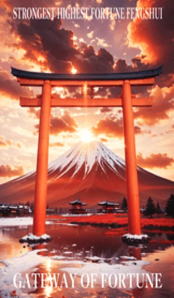 [LINE着せ替え] 最強最高金運風水 幸運の鳥居 27の画像1