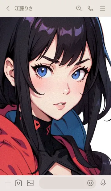 [LINE着せ替え] かわいい日 OTLR9の画像2