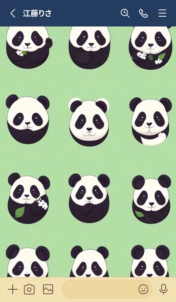 [LINE着せ替え] かわいい日 YgqVuの画像2