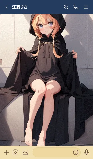 [LINE着せ替え] かわいい日 ImGX3の画像2