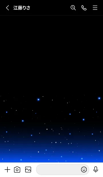 [LINE着せ替え] LIGHT-GRADATION STAR 5の画像2