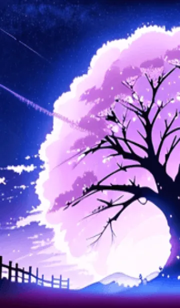 [LINE着せ替え] 冬のサクラ #CNHH017。の画像1