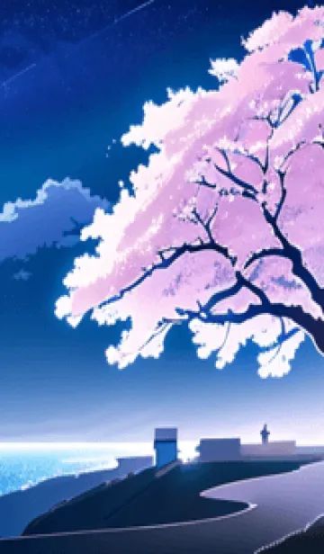 [LINE着せ替え] 冬のサクラ #CNHH04。の画像1