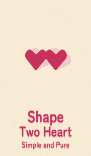 [LINE着せ替え] 2ハートのきせかえ いちごミルクの画像1