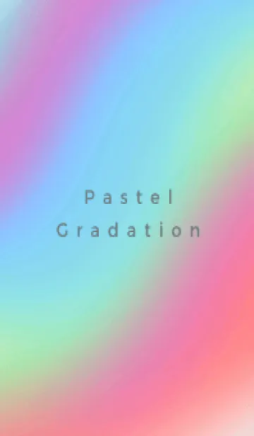 [LINE着せ替え] パステル グラデーション 16の画像1