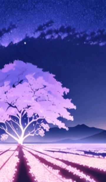 [LINE着せ替え] 冬のサクラ #COHG08。の画像1