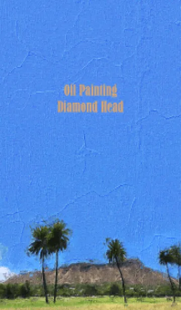 [LINE着せ替え] Oil Painting Diamond Head 2の画像1