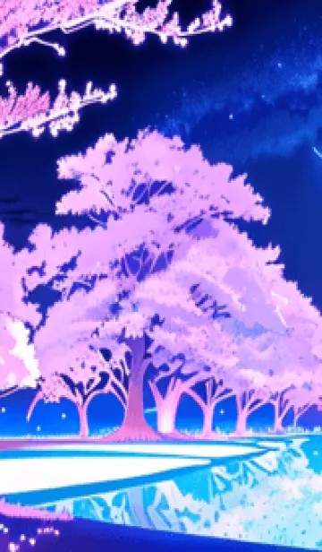 [LINE着せ替え] 冬のサクラ #COHG04。の画像1